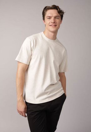 Camiseta AMERICAN EAGLE Beige