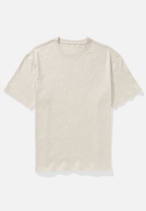 Camiseta AMERICAN EAGLE Beige