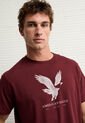 Camiseta AMERICAN EAGLE Borgoña de American Eagle