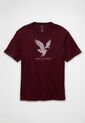 Camiseta AMERICAN EAGLE Borgoña de American Eagle