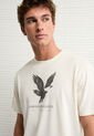 Camiseta AMERICAN EAGLE Beige de American Eagle
