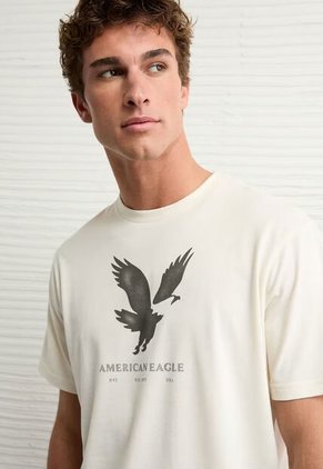 Camiseta AMERICAN EAGLE Beige