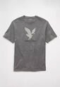 Camiseta AMERICAN EAGLE Gris de American Eagle