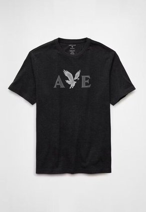 Camiseta AMERICAN EAGLE Gris Oscuro