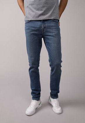 Jean AMERICAN EAGLE Original Straight Fit Índigo Medio
