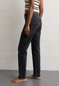 Jean AMERICAN EAGLE Mom Fit Gris de American Eagle