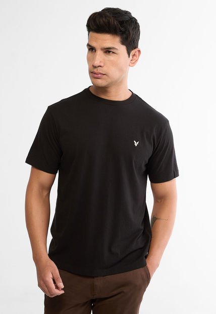 Camiseta Negro AMERICAN EAGLE