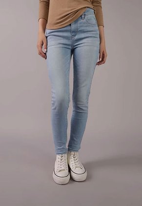 Jean AMERICAN EAGLE Skinny Fit Índigo Claro