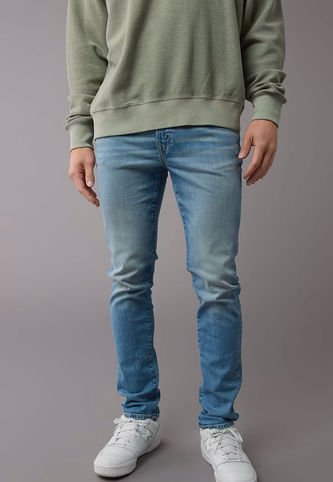 Jean AMERICAN EAGLE Skinny Fit Índigo Claro American Eagle
