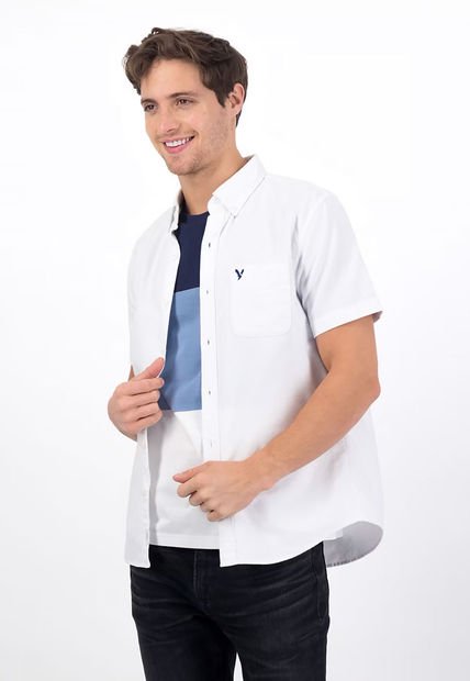 Camisa Blanco AMERICAN EAGLE
