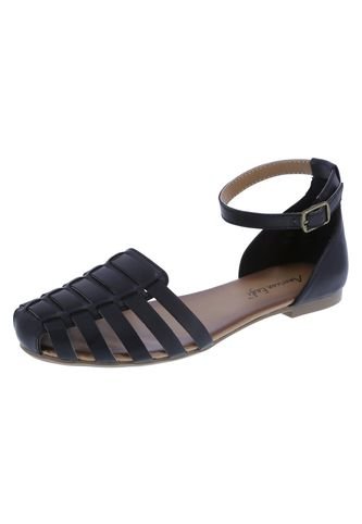 Sandalias De Tiras Peyton Para Mujer Negro American Eagle 165068 Payless American Eagle