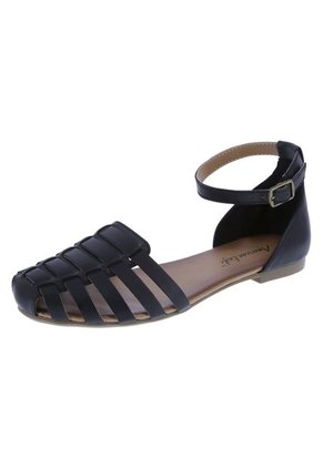 Sandalias De Tiras Peyton Para Mujer Negro American Eagle 165068 Payless