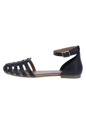 Sandalias De Tiras Peyton Para Mujer Negro American Eagle 165068 Payless