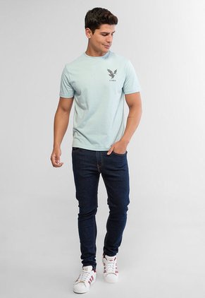 Camiseta AMERICAN EAGLE Aguamarina