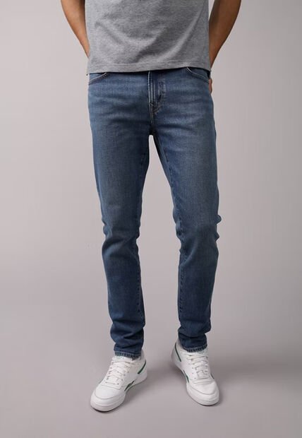 Jean AMERICAN EAGLE Athletic Skinny Fit Índigo Medio