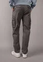 Pantalón Cargo AMERICAN EAGLE Lived - In  Fit Gris de American Eagle