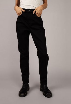 Jean AMERICAN EAGLE Mom Fit Negro