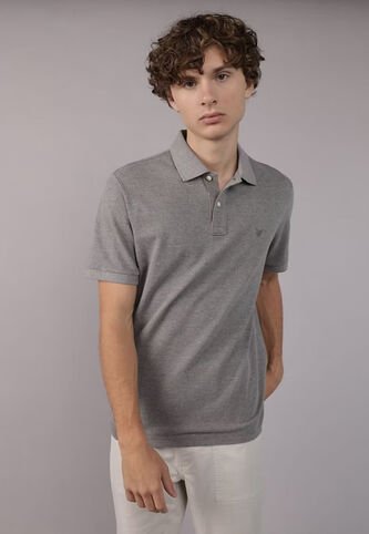 Polo AMERICAN EAGLE Gris American Eagle