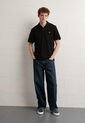 Polo AMERICAN EAGLE Negro de American Eagle