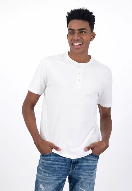 Camiseta AMERICAN EAGLE Blanco