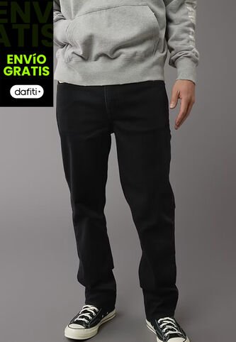 Jean AMERICAN EAGLE Original Straight Fit Negro American Eagle