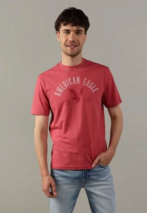 Camiseta AMERICAN EAGLE Rojo