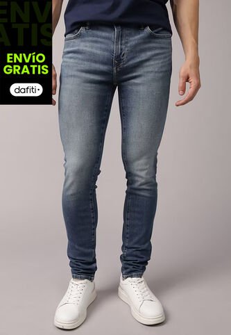 Jean AMERICAN EAGLE Skinny Fit Índigo Medio American Eagle