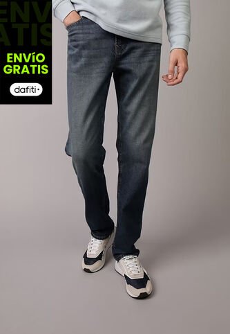 Jean AMERICAN EAGLE Original Straight Fit Índigo Oscuro American Eagle