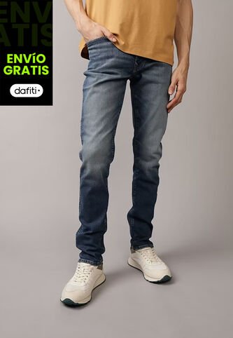 Jean AMERICAN EAGLE Slim Fit Índigo Medio American Eagle