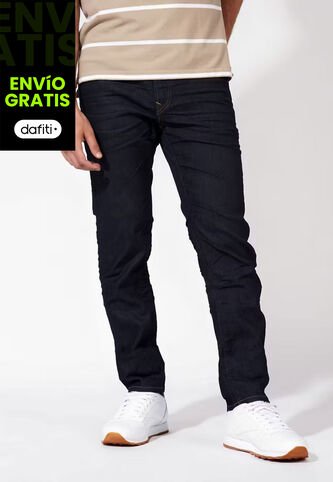 Jean AMERICAN EAGLE Slim Straight Fit Índigo Oscuro American Eagle