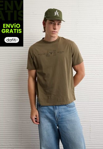 Camiseta AMERICAN EAGLE  Verde Oliva American Eagle