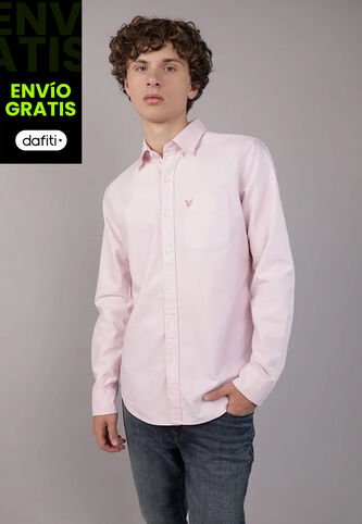 Camisa AMERICAN EAGLE Rosa American Eagle