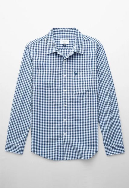 Camisa AMERICAN EAGLE Azul