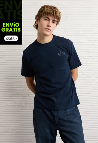 Camiseta AMERICAN EAGLE  Azul American Eagle