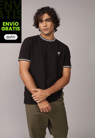 Camiseta AMERICAN EAGLE Negro American Eagle