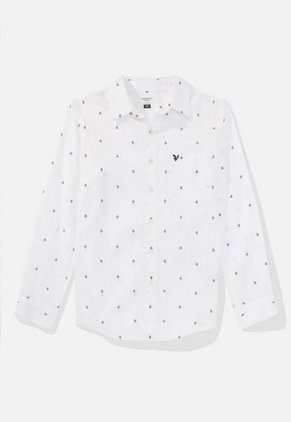Camisa AMERICAN EAGLE Marfil
