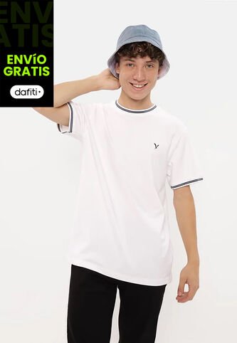 Camiseta AMERICAN EAGLE Marfil American Eagle