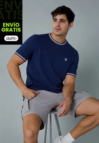 Camiseta AMERICAN EAGLE Azul American Eagle