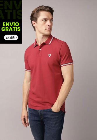 Polo AMERICAN EAGLE Borgoña American Eagle