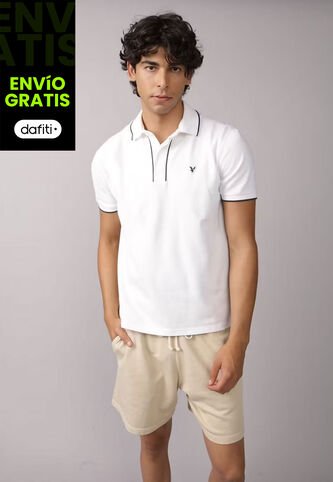 Polo AMERICAN EAGLE Blanco American Eagle