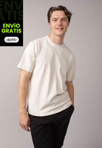 Camiseta AMERICAN EAGLE Beige American Eagle