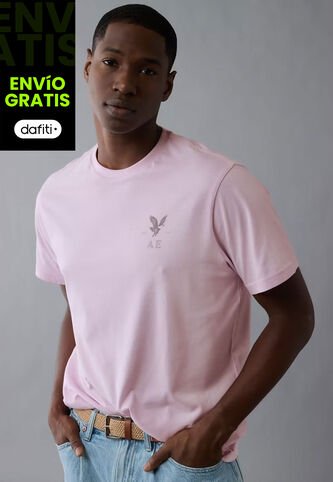 Camiseta AMERICAN EAGLE Lila American Eagle