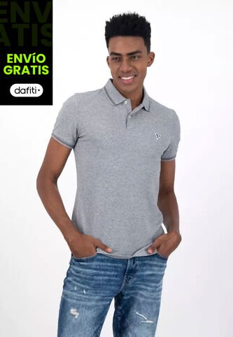 Polo AMERICAN EAGLE Gris American Eagle