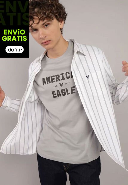 Camisa AMERICAN EAGLE Blanco