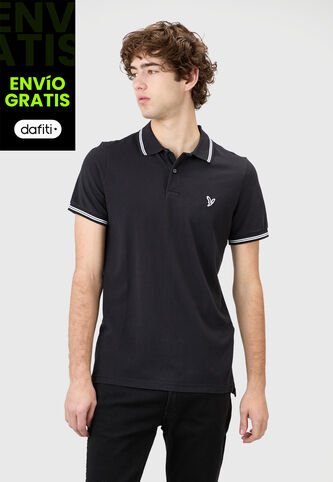 Polo AMERICAN EAGLE Negro American Eagle