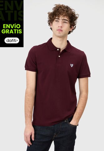 Camiseta AMERICAN EAGLE Vinotinto American Eagle