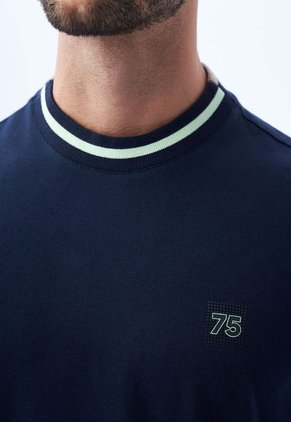 Camiseta Azul Americanino