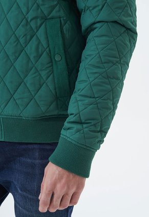 Chaqueta Acolchada Verde Americanino