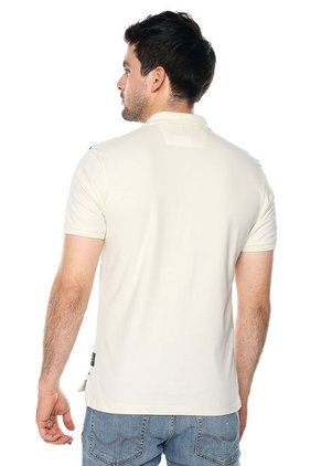 Polo Beige-Azul Americanino