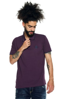 Polo Morado-Azul Americanino